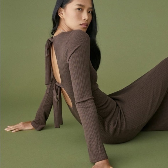 Reformation Benedict Dress in Chestnut *NEW* - Picture 2 of 6